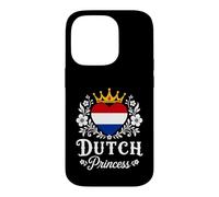 Dutch Princess Netherlands Flag Proud Dutch Girl Coque pour iPhone 14 Pro