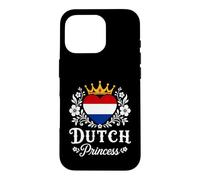 Dutch Princess Netherlands Flag Proud Dutch Girl Coque pour iPhone 16 Pro