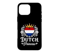 Dutch Princess Netherlands Flag Proud Dutch Girl Coque pour iPhone 16 Pro Max