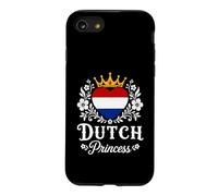 Dutch Princess Netherlands Flag Proud Dutch Girl Coque pour iPhone SE (2020) / 7/8