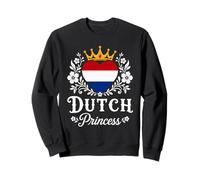Dutch Princess Netherlands Flag Proud Dutch Girl Sweatshirt