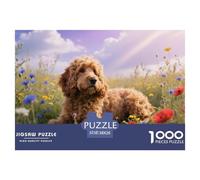 Dutch Smoushond, Puzzle De 1000 Pièces, Détails Riches Et Couleurs Vives, Idéal pour Encadrement, pour 12 Ans Et Plus,Chien de Compagnie, 38x26cm/1000pcs