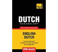 Dutch vocabulary for English speakers - 9000 words