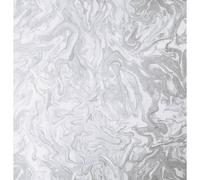 Papier peint Liquid Marble Gris-53 cm x10 m