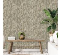 DUTCH WALLCOVERINGS Papier peint Phoenix Vert et beige - 53cm x 10m Beige G