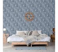 Papier peint Wood Gris--53 cm x10 m