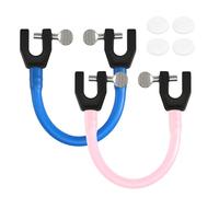 DUTIFUL Lot de 2 connecteurs de pointe de ski pour enfants - Aide à l'entraînement, avec entretoises - Enseigne le réglage de la vitesse - Clips de fixation pour entraîneur de ski débutant