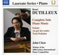 Dutilleux – Intégrale de la musique pour piano – CD – NAXOS