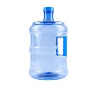 dutis Bouteille d'eau réutilisable 5L Pichet en Plastique Classique, Sans PVC, BPA, DEHP, BPF, BPS, Pour activités en plein air, voyage, maison, randonnée, bain, Léger, Bouche large, Rappel, Adulte