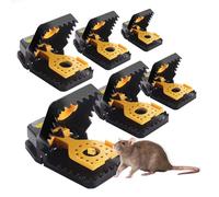 Dutreg 6 Pièges à Souris, Tapette Souris Puissante Piège à Rat (Petit)