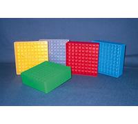 DUTSCHER 139711 Boîte pour Congélation pour Microtubes avec Marquage Alphanumérique, 1,5 mL et 2 mL, Bleu