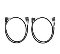 Duttek (2-Pack) carte mère 50 cm 5 broches femelle Header vers micro USB adaptateur mâle Dupont Extended câble, Micro USB mâle vers 5 broches femelle Header Carte Mère câble Cord