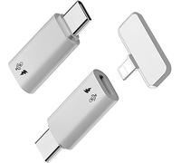 Duttek Adaptateur micro USB C vers Lightning pour iPhone, Lavalier, type C mâle vers Lightning femelle, compatible avec iPhone 16/15, ne convient pas pour les écouteurs et les données