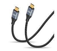 Duttek Type C to Type C fast charging Cable 2M, 240w USB C to C Cable,PD3.1 Downward Compatible with 140W 100W Fast Charging for MacBook Pro/Air, iPad Pro/Air, Samsung S23/22/21, Pixel, Switch