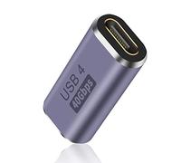 Duttek USB C Coupleur 40Gbps, Adaptateur USB C Femelle vers Femelle supporte 8k@60HZ et 100W de Charge Rapide, Compatible avec Thunderbolt 3/4, Type C Interface Devices