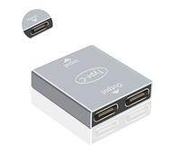 Duttek USB Type C 1 to 2 Splitter,Adaptateur USB C Femelle,USB C Female to Dual USB C Adapter la Charge Rapide PD,Compatible avec la Plupart des Smartphones Android ou de Type C/USB C