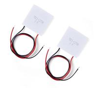 Dutty 2 pièces tec1-12706 semi - conducteur feuille de réfrigération tec1-12700 12V 6a radiateur refroidisseur thermoélectrique refroidissement Peltier plaque module 40x40mm