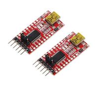 DUTTY FT232RL FTDI Mini USB vers TTL Convertisseur Série Adaptateur Module 3.3V 5.5V FT232R Breakout FT232RL USB vers Série Mini USB vers TTL Carte Adaptateur pour Arduino