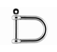 Dutyhook Boulon à oeil en acier inoxydable AISI 316, Ronde, M10, Argenté, 10mm, 40mm, 54mm, 3350kg, Unité
