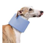 Duuclume Collier cervical réglable pour animal domestique après une chirurgie - Cône cervical - Soutien anti-morsure - Collier élisabéthain pour chiens de petite, moyenne et grande taille (bleu, S)