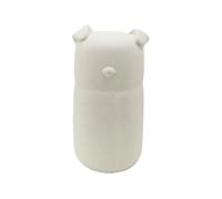 Duuclume Urne funéraire en céramique pour animaux de compagnie - Urne funéraire pour chiens ou chats (couleur unie, 450 ml, chien)