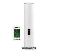 Duux Beam 2 Blanc - Humidificateur d’air silencieux - Humidificateurs ultrasonique pour maison/chambre - Production de vapeur 350ml/h, 25 h d’utilisation - Télécommande Intégrée