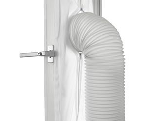 Duux Coolseal Kit de Calfeutrage Universel pour Climatiseur Mobile | pour Fenêtres Oscillo-battantes | 4m de Périmètre | Fermeture à Scratch Facile à Installer