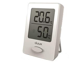 Duux dxhm01 intérieur temperature and Humidity Sensor autonome - Capteur de température et d'humidité (CR2032, Lithium, 3 V, 45 mm, 16 mm, 58 mm)
