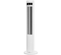 Duux Elevate - Ventilateur Colonne Silencieux avec Ioniseur - 12 Vitesses & Mode Nuit Intelligent - Blanc Gris Anthracite