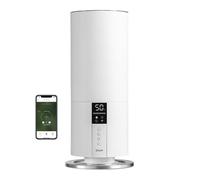 Duux Beam Mini 2 - Humidificateur à Ultrasons Connecté - 3L Capacité - 300ml/h - 30m² - Blanc