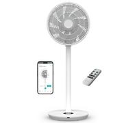 Duux Ventilateur intelligent Whisper Flex 2 - ultra silencieux 13 dB - mode nuit & minuterie - hauteur réglable (54-92 cm) - 2W éco - contrôle app & télécommande - Blanc