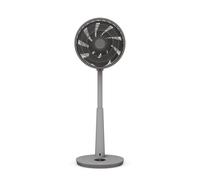 Duux Ventilateur sur pied Whisper 3 - Ventilateur économique avec 26 vitesses, minuterie et mode nuit - Hauteur réglable (73-95 cm) - Oscillation horizontale + verticale - Gris
