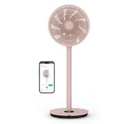 Duux Whisper Flex 2 Ventilateur intelligent, silencieux, 13 dB, mode nuit et minuterie, réglable en hauteur (54 à 92 cm), économe en énergie à partir de 2 W, contrôle par application et télécommande