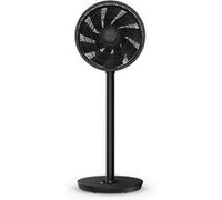 Duux Whisper Flex 2 - Ventilateur sur Pied Smart - Ventilateur Silencieux - Noir Noir