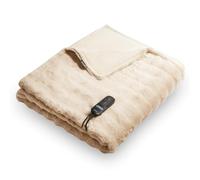 Duux Sur-couverture chauffante Yentl DXOB11 – 200x200 cm, 9 niveaux, lavable, beige