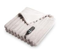 Duux Couverture chauffante DXOB02 Stripped 200x200 Gris