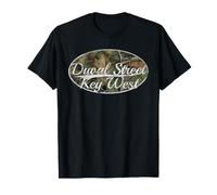 Duval Street Key West Vintage Florida Camo T-Shirt