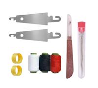 Duvcoywae Aiguilles En Acier Pour Couture Manuelle,Fournitures Antirouille À Enfilage Rapide | Aiguilles À Coudre À Main À Grand Chas,Réparation Perlage Rembourrage Tricot Crochet Bijouterie