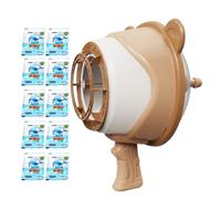 Duvcoywae Baguettes à Bulles, Machine à Bulles de Mousse pour Fêtes, Jouet d'Été Alimenté par Le Vent Jeux de Jardin Extérieur avec Flacon Inclus pour Garçons Filles Anniversaire Mariage