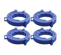 Duvcoywae Collier pour animaux de compagnie pour calmer, collier de séparation pour chiens, Colliers de soulagement réglables en 4 pièces pour la correction des mauvais comportements, Fournitures pour