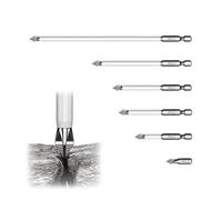 Duvcoywae Jeu de Forets Magnétiques | Anti-Dérapant Pour Tournevis Électrique - Lot De 6 | Antiusure à Haute Précision pour Métallurgie Charpente Mobilier Maintenance Travail du Bois