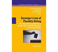 Duverger's Law Of Plurality Voting