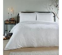 Duvet Day Parure de lit Halloween Ultra Douce et touffetée Motif fantômes (Blanc - Double)