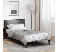 Duvet d'été simple Satin et Microfibre Couette de chambre moderne Léger vidaXL v