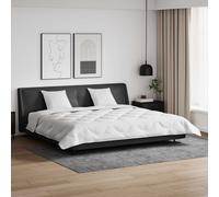vidaXL Duvet d'hiver avec oreiller 3 pièces Microfibre Blanc 200 x 200 cm