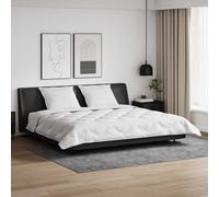 vidaXL Duvet d'hiver avec oreiller 3 pièces Microfibre Blanc 200 x 200 cm
