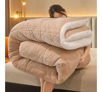 Duveteux Couette, Couette gonflant, éDredon Microfibre, Anti-poussière, Couette Hiver très Chaude, Édredon Chaude en Hiver,