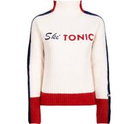 DUVILLARD Pola 2 Pull W - Femme - Blanc / Bleu / Rouge - taille 44- modèle 2026