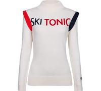 Duvillard - Pull jacquard - Pola White pour Femme en Laine - Taille L - Blanc Blanc L