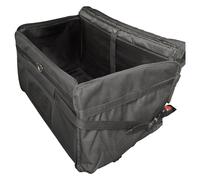 Duvo+ 2-En-1 Panier Auto Isofix Noir Pour Chiens, 45x39x30 Cm, Pliable